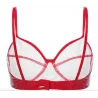 Sexy leather bra - wire freeLingerie