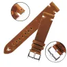 Uhrenarmband aus Leder - mit Metallschnalle