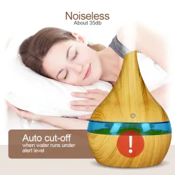 Ultraschall-Luftbefeuchter – Diffusor für ätherische Öle – LED – USB – 300 ml