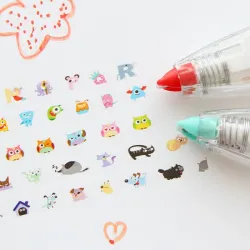 Creative correction tape - pen - corrector - decorative stickerPens & Pencils