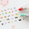Kreatives Korrekturband – Stift – Korrektor – dekorativer Aufkleber