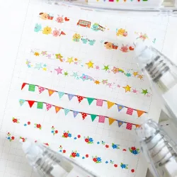 Creative correction tape - pen - corrector - decorative stickerPens & Pencils