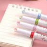 Künstlerischer Stift - Curved Lines Marker - Tintenroller mit Mustern - 6 Stück