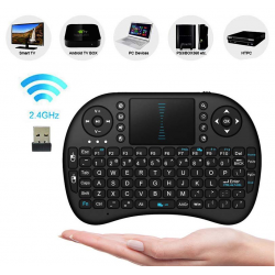 Android TV Box Fernbedienung - Touchpad - PC - Bluetooth - Englische Tastatur