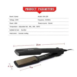 Kemei KM-329 - professional hair straightening iron - ceramicHair straighteners