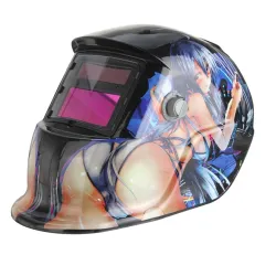 Automatisch verdunkelnder Schweißhelm - Solar - sexy Girl