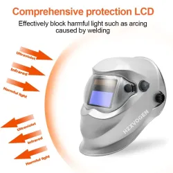 HZXVOGEN - auto darkening welding helmet - DIN 4 - DIN 5-13Helmets