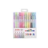 3D Jelly Pen - Mehrfarbig - Malerei / Graffiti / Keramik / Metall / Glas - 12 Stück