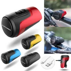 Fahrradhupe - USB wiederaufladbar - Diebstahlalarm