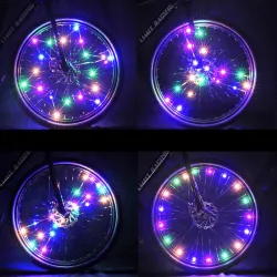 Fahrradspeichenlicht - LED - wasserdicht