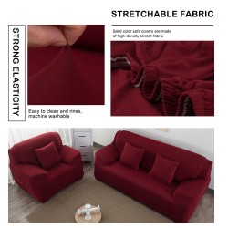 Elastischer / dehnbarer Sofabezug - Universal - L-Form - 1-Sitzer-Sofa