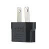 EU to US converter - adapter - round to flat - travel plug - US plugPlugs