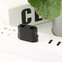EU to US converter - adapter - round to flat - travel plug - US plugPlugs