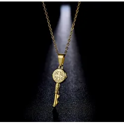 Key pendant necklace - cross / infinity patternNecklaces