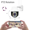 CCTV-Überwachungskamera - Nachtsicht - Außenbereich - WiFi - 2 MP - PTZ - HD - 1080P