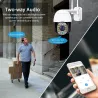 CCTV-Überwachungskamera - Nachtsicht - Außenbereich - WiFi - 2 MP - PTZ - HD - 1080P