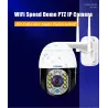 CCTV-Überwachungskamera - Nachtsicht - Außenbereich - WiFi - 2 MP - PTZ - HD - 1080P