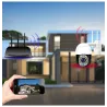 CCTV-Überwachungskamera - Nachtsicht - Außenbereich - WiFi - 2 MP - PTZ - HD - 1080P