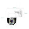 CCTV-Überwachungskamera - Nachtsicht - Außenbereich - WiFi - 2 MP - PTZ - HD - 1080P