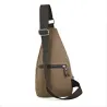 Canvas-Rucksack für Herren - Umhänge- / Umhängetasche