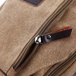Canvas-Rucksack für Herren - Umhänge- / Umhängetasche
