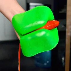 Fanghandschuh aus Silikon - rutschfest