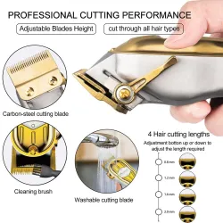 K7S - professional hair cutting trimmer - adjustable - cordless - waterproofShaving