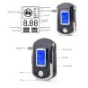 Professioneller digitaler Alkoholtester - Atemalkoholtester - LCD - mit 5 Mundstücken