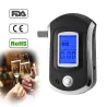 Professioneller digitaler Alkoholtester - Atemalkoholtester - LCD - mit 5 Mundstücken