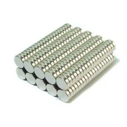 N35 - neodymium magnet - round disc - 4mm * 2mm - 100 piecesN35