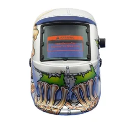 Auto darkening welding helmet - skull handsHelmets