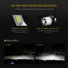 OSLAMP - COB 12V - 24V LED - car headlights - bulb - Hi-Lo beam - 72W - 8000LM - 6500K - 2 piecesH7