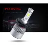 OSLAMP - COB 12V - 24V LED - Autoscheinwerfer - Glühlampe - Hi-Lo Beam - 72W - 8000LM - 6500K - 2 Stück
