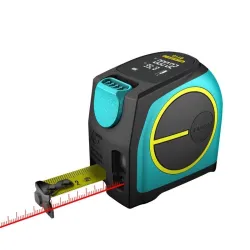 DT10 - 2-in-1-Laser-Entfernungsmesser - mit digitalem LCD-Display - Maßband