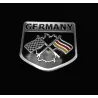 Car sticker - metal emblem - German flagStickers