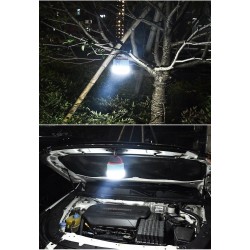 Camping-/Zeltlicht - tragbar - Solar - LED - superhelle Außenlampe - mit Fernbedienung - wasserdicht