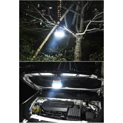 Camping-/Zeltlicht - tragbar - Solar - LED - superhelle Außenlampe - mit Fernbedienung - wasserdicht