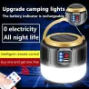 Camping-/Zeltlicht - tragbar - Solar - LED - superhelle Außenlampe - mit Fernbedienung - wasserdicht