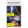 Camping-/Zeltlicht - tragbar - Solar - LED - superhelle Außenlampe - mit Fernbedienung - wasserdicht