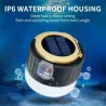 Camping-/Zeltlicht - tragbar - Solar - LED - superhelle Außenlampe - mit Fernbedienung - wasserdicht