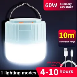 Camping-/Zeltlicht - tragbar - Solar - LED - superhelle Außenlampe - mit Fernbedienung - wasserdicht