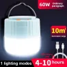 Camping-/Zeltlicht - tragbar - Solar - LED - superhelle Außenlampe - mit Fernbedienung - wasserdicht