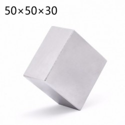 N52 - Neodym-Magnet - quadratischer Block - 50 * 50 * 30 mm