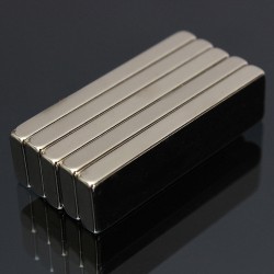N52 - Neodym-Magnet - starker Block - 40 * 10 * 4 mm - 5 Stück