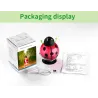 Ultrasonic air humidifier - essential oils diffuser - ladybug shape - USB - LED - 260 mlHumidifiers