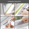 Windows / doors seal strip - self-adhesive - soundproof - waterproof - nylon foamAdhesives & Tapes