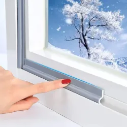 Dichtungsstreifen für Fenster / Türen - selbstklebend - schalldicht - wasserdicht - Nylonschaum