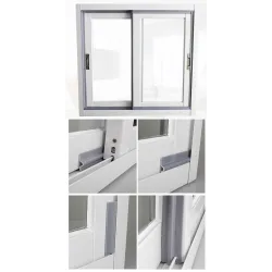 Dichtungsstreifen für Fenster / Türen - selbstklebend - schalldicht - wasserdicht - Nylonschaum