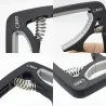 Plastic guitar capo - for 6-string instrumentGuitars