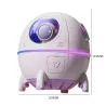 Ultraschall-Luftbefeuchter – Diffusor für ätherische Öle – Raumschiff/Astronaut – LED – USB – 220 ml